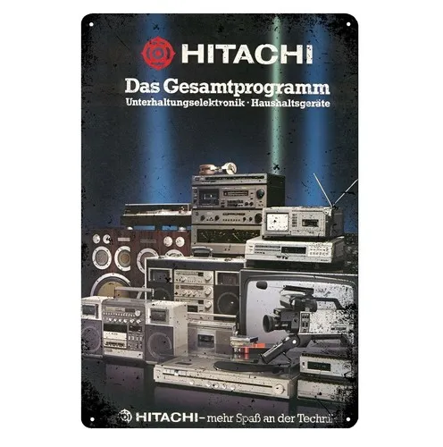 Vintage Stereo Audiophile Hi-Fi Music Metal Poster -20x30cm Tin Sign-aluminum