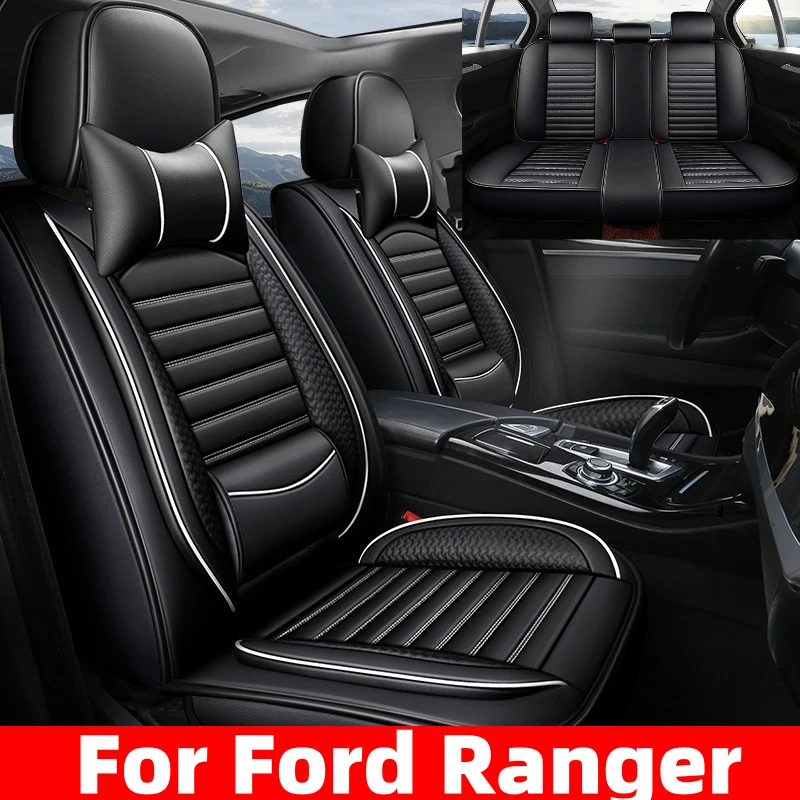 

For Ford Ranger Car seat cover soft and comfortable artificial leather waterproof wear-resistant waist full wrap seat cover