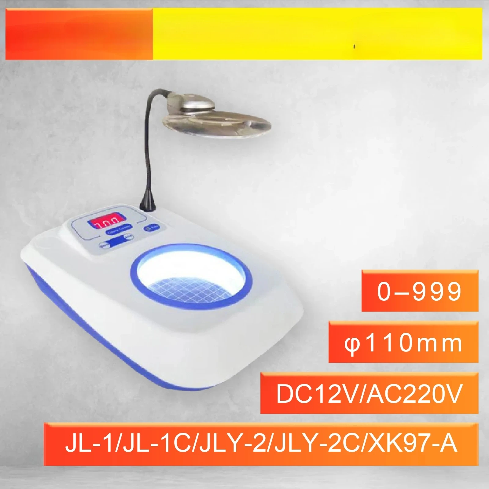 for XK97-A  Manual Bacteria Detection Lab Equipment for Petri Dish 220V LED Display Microbiological Digital Colony Counter