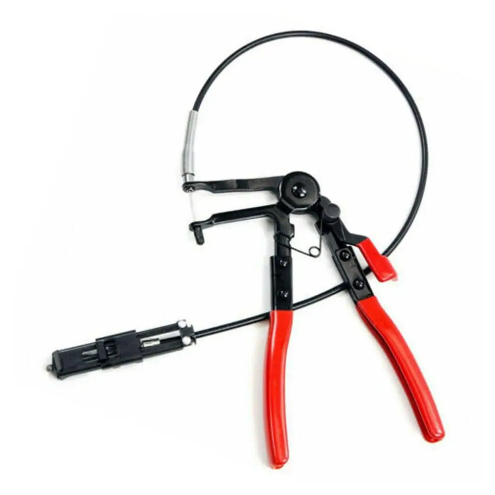 1pcs Automotive Flexible Wire Hose Clamps Long Reach Plier Repairs Hose Car Hand Clamp Accessories Tools Removal M6S5