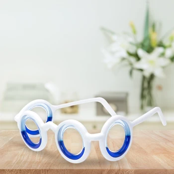 Anti-Sickness Glasses Without Lens Anti Vertigo Glasses Detachable Lightweight Supplies for Old Adults Children Outdoor Travel