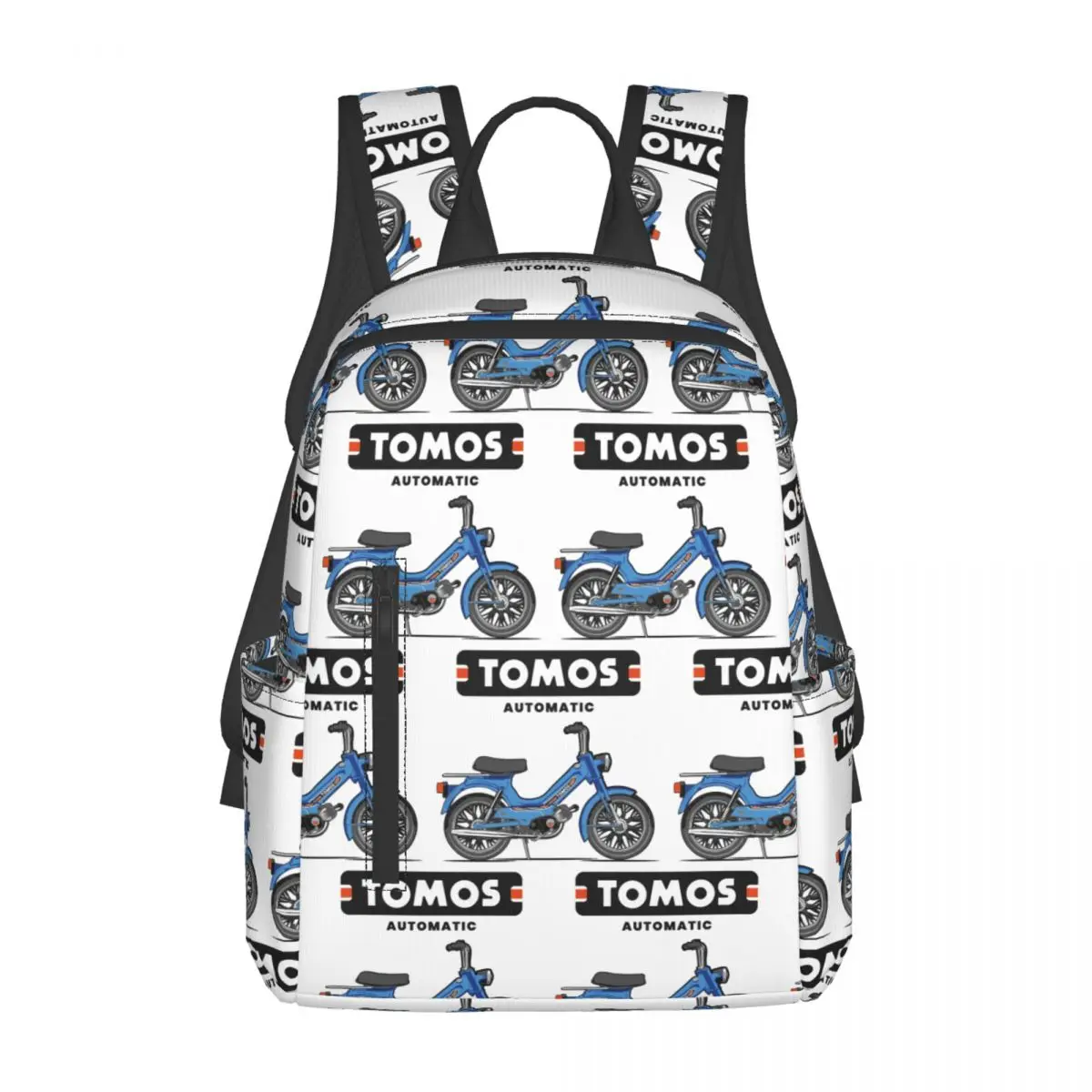 

Tomos Automatic - Blue Backpack Daypack Boys Girls BookBag School Bag Shoulder Bags for Men Women