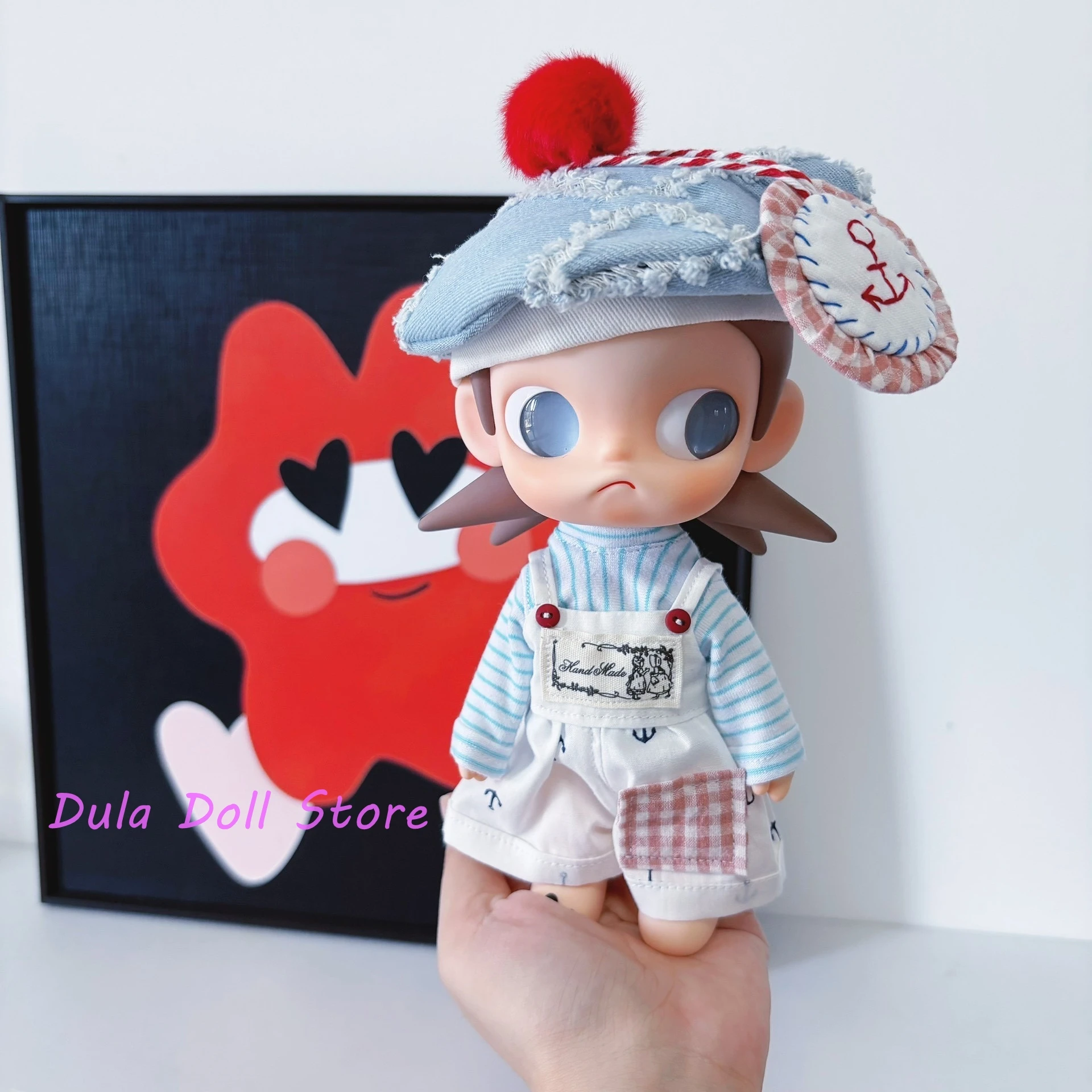 

Одежда для кукол Dula, темно-синий комбинезон в полоску ветра для куклы Zsiga Bjd