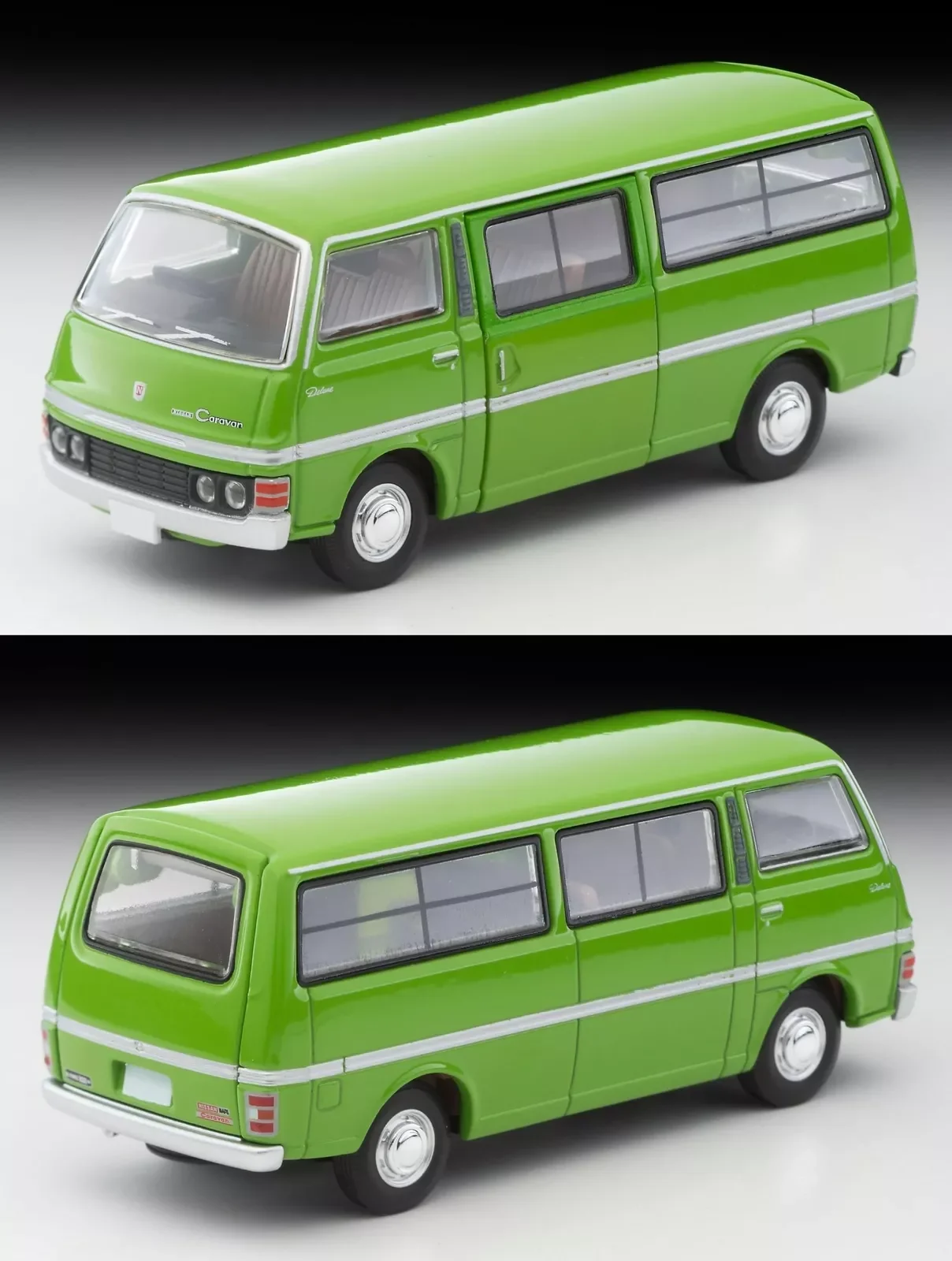 Tomica Limited Vintage Neo LV-N323a Caravan Long Deluxe Green 1978 Diecast  Collection Limited Editon Hobby Toys