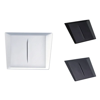 מרכז קונסולת סיליקון מחצלת סיליקון עבור טסלה דגם 3 אביזרים פנימיים 2024, לבן