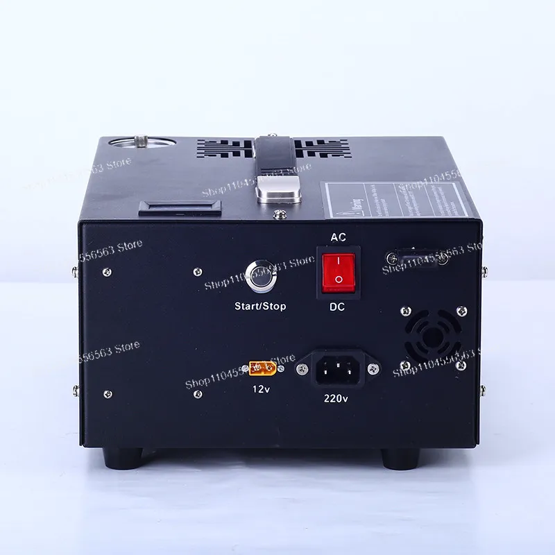 12V-220V automatic car high pressure air pump 30mpa air compressor inflator power supply built-in