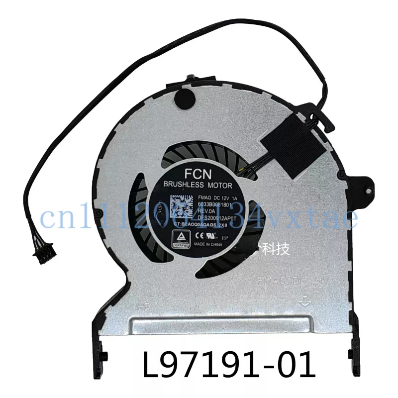 High Quality New Cooling Fan L97191-001 L97185-001 for HP Z2 MINI G5 AMD Workstation0.1