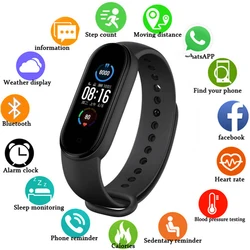 M6 Smart Watch Multifunctional Smart Band Heart Rate Smartwatch Fitness Tracker Blood Pressure Sport Bracelet for Women and Man