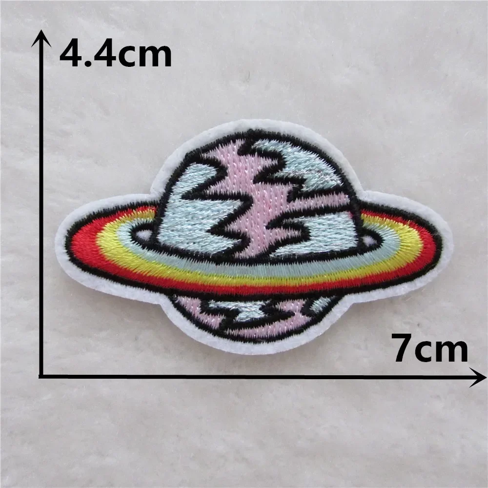 Cute Cartoon Star Pattern Embroidered Cloth Patch with Hot Melt Adhesive Ironing Clothing Patch Patches  Embroidery  Patch