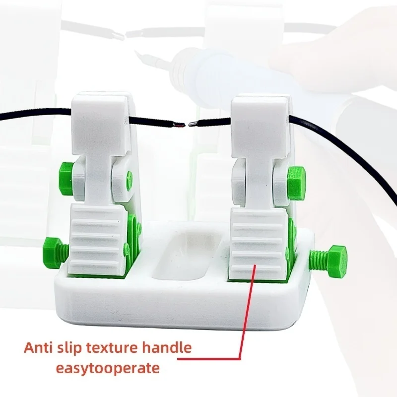 Anti-Slip Texture Handle Soldering Wire Fixture Easy to Operate Welding Tool Adjustable Clamp for Precise Electronic Repair Tool