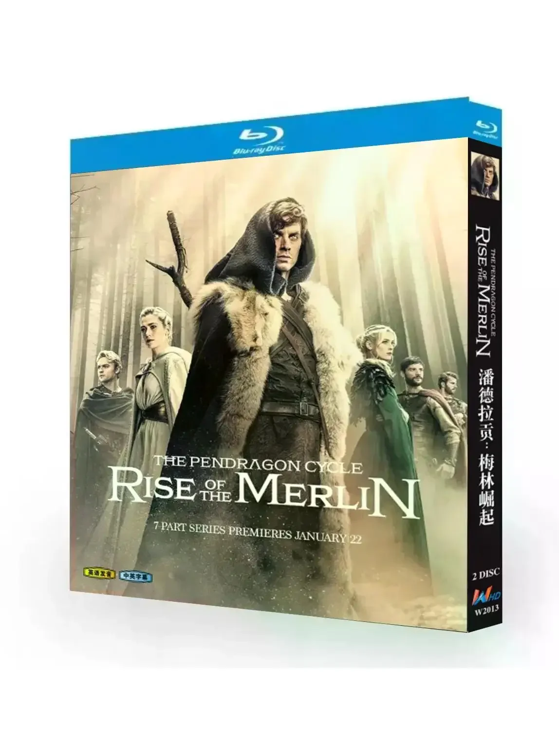 AliExpress NONE The Pendragon Cycle: Rise of the Merlin (2026)BD All Region New Box Set Blu-ray High Definition BD