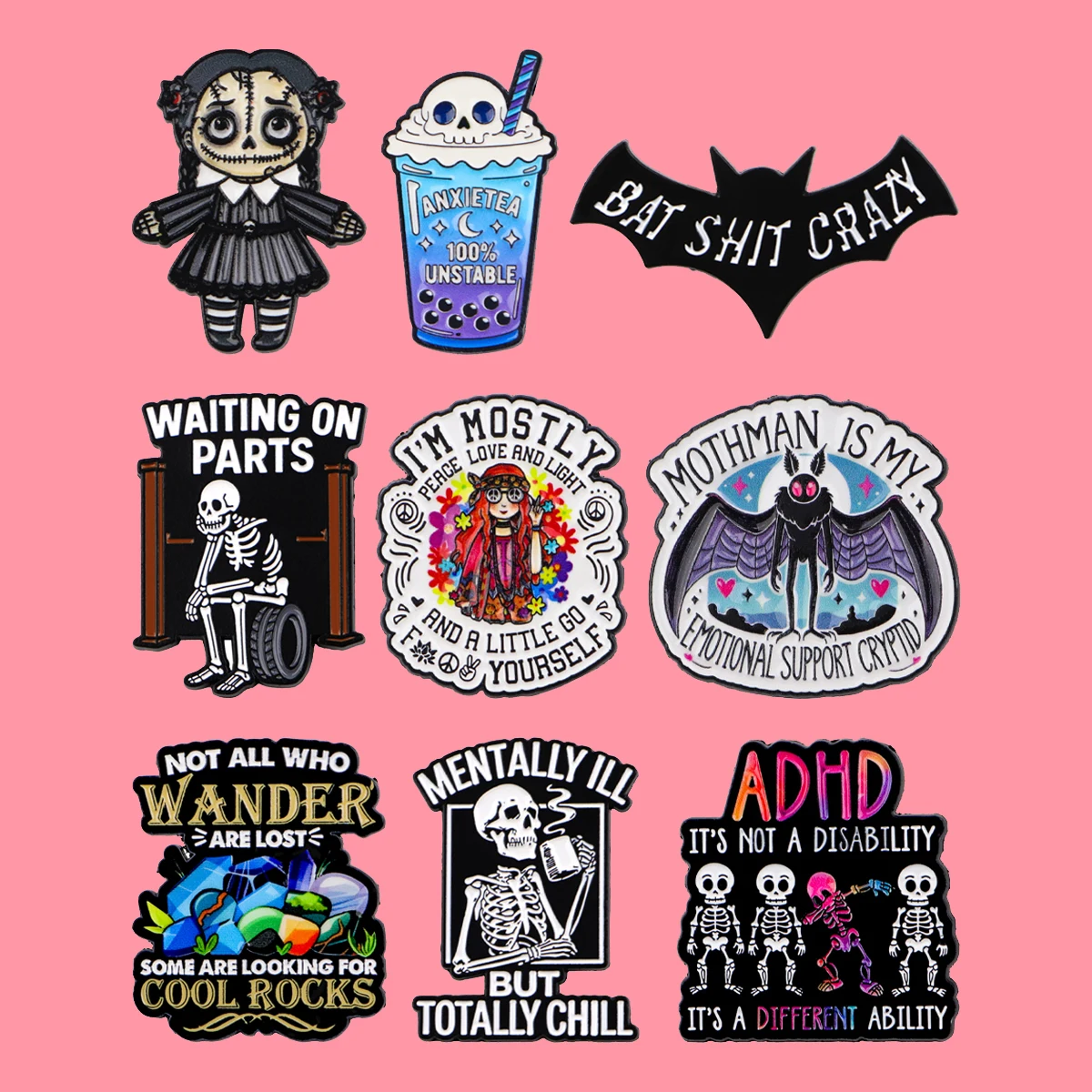 Halloween Skull Adh…