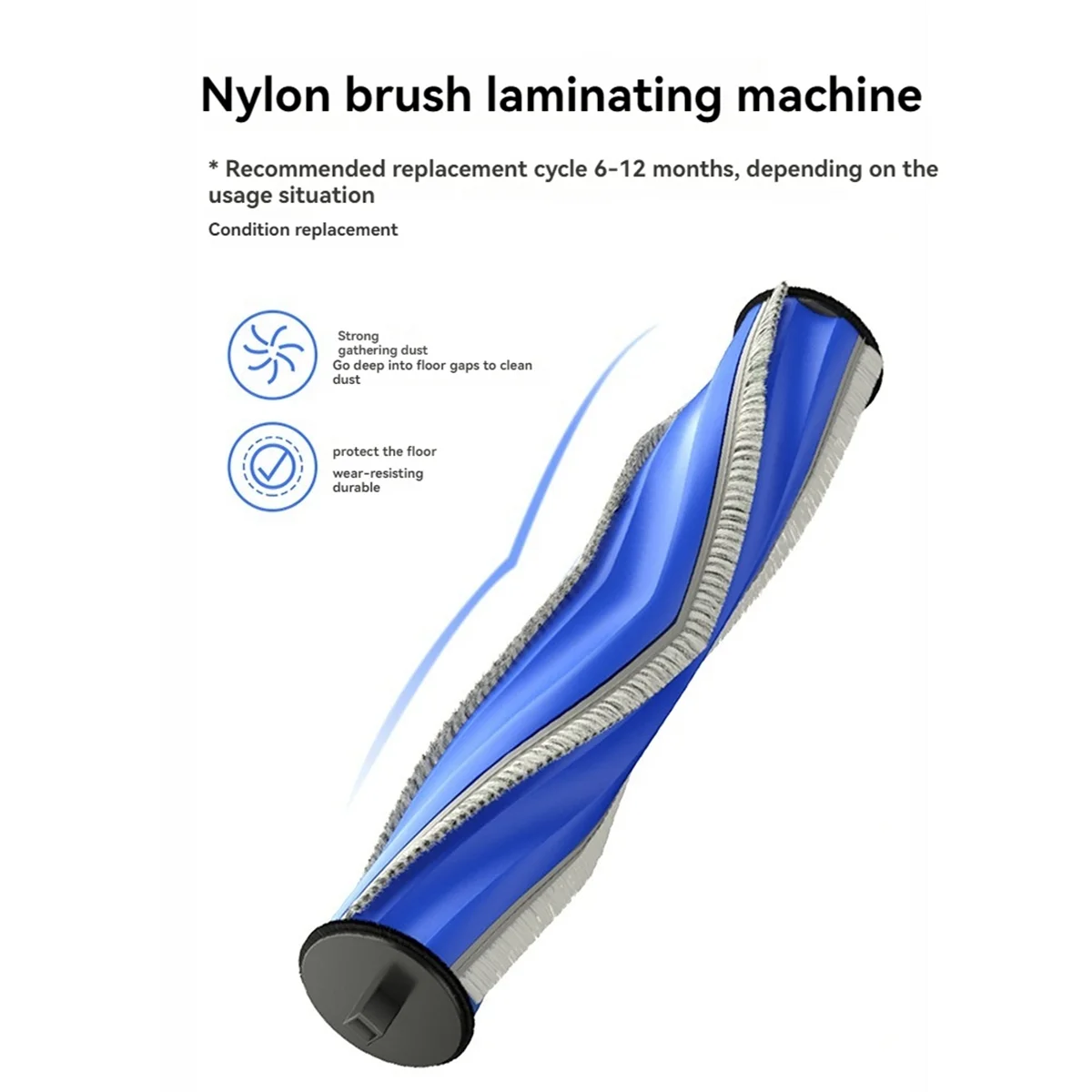 2 шт. роликовая щетка для Cobos T30Pro MAX, аксессуары для подметальной машины, запасная часть для пылесоса