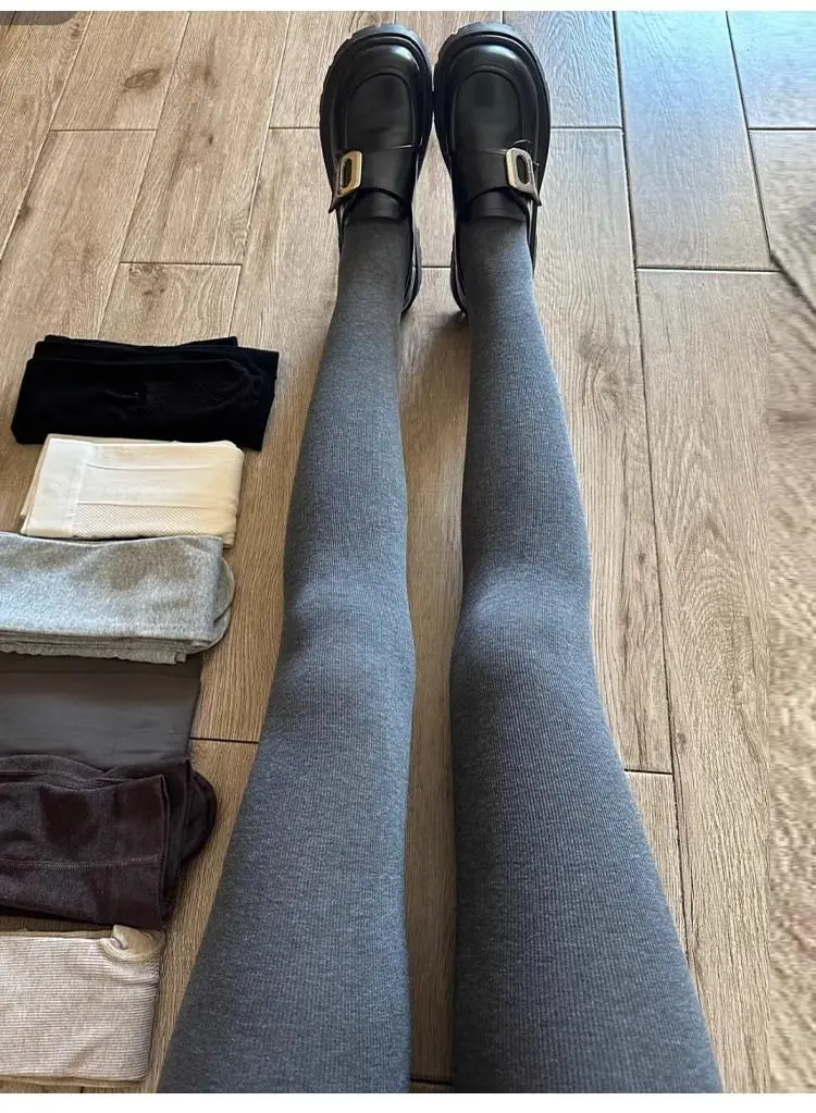 التمويه طماق امرأة القطن طول الركبة المجهزة الدانتيل بنطلون أسفل متوسطة الجوف المحاصيل رفع الملبس مثقب الحرير الجليد شق