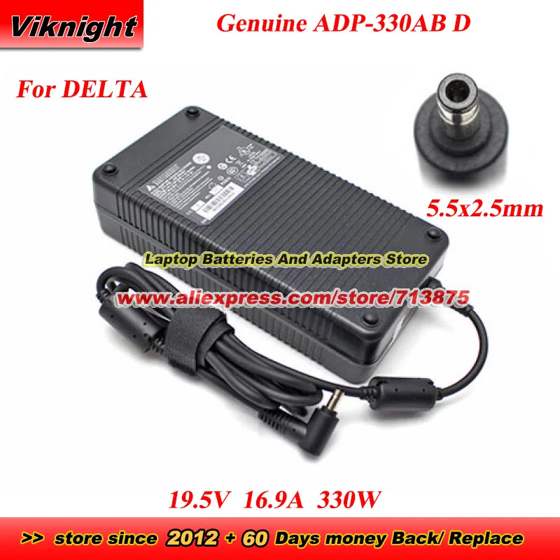 

Genuine Delta ADP-330AB D AC Adapter 19.5V 16.9A 330W for Medion ERAZER X30 BEAST A17-230P1A ADP-230CB B A12-230P1A ADP-230EB T
