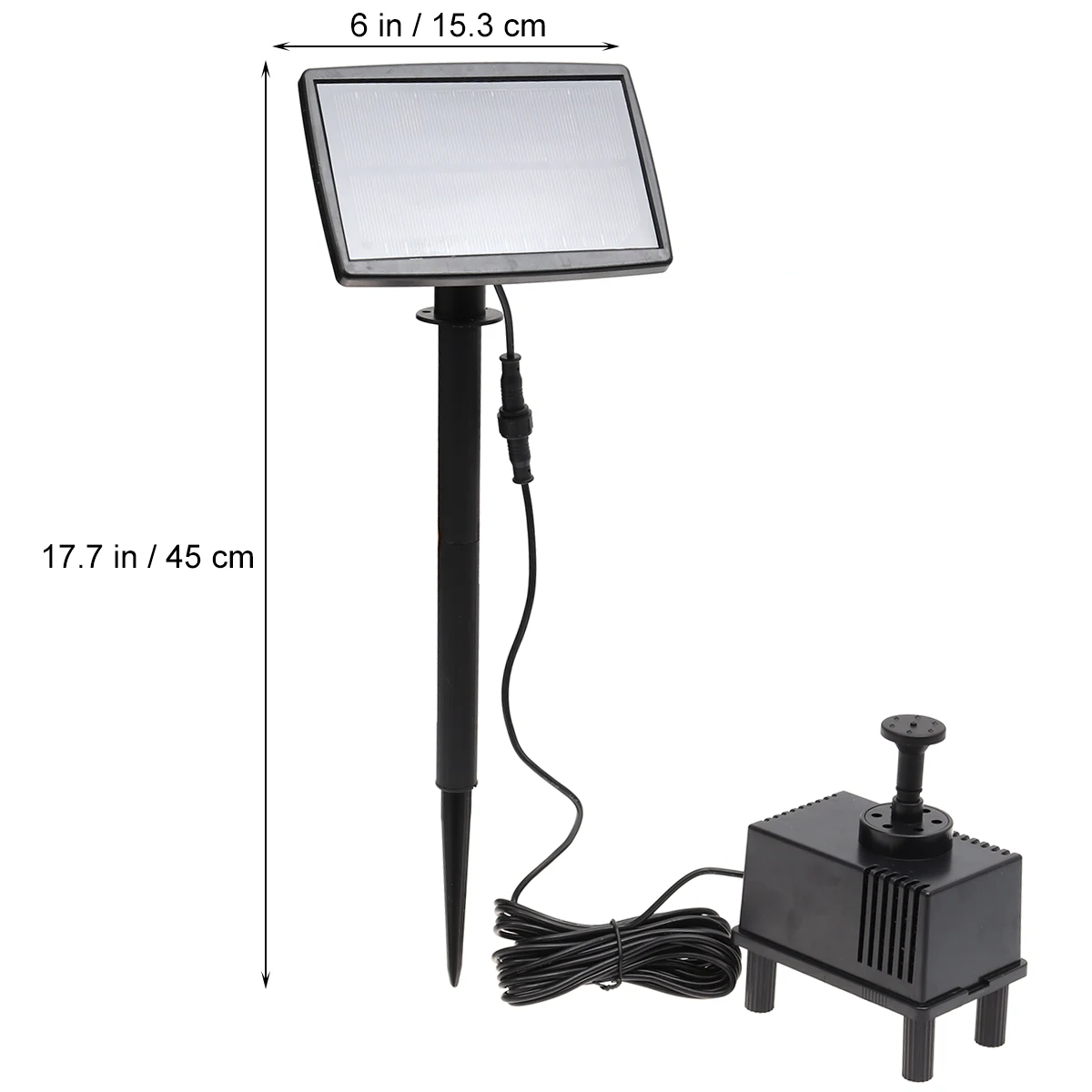 

Solar Fountain Submersible Water Submersible Water Pump Pumps Eco Friendly Solar Power Yard Garden Outdoor Pond Pool Aquarium