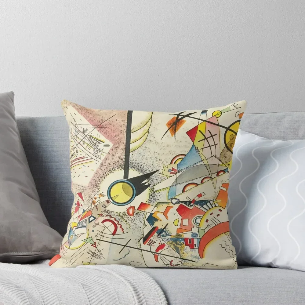 

KANDINSKY HD - Ohne Titel 1923 Throw Pillow luxury sofa pillows Sofas Covers Luxury Living Room Decorative Cushions pillow