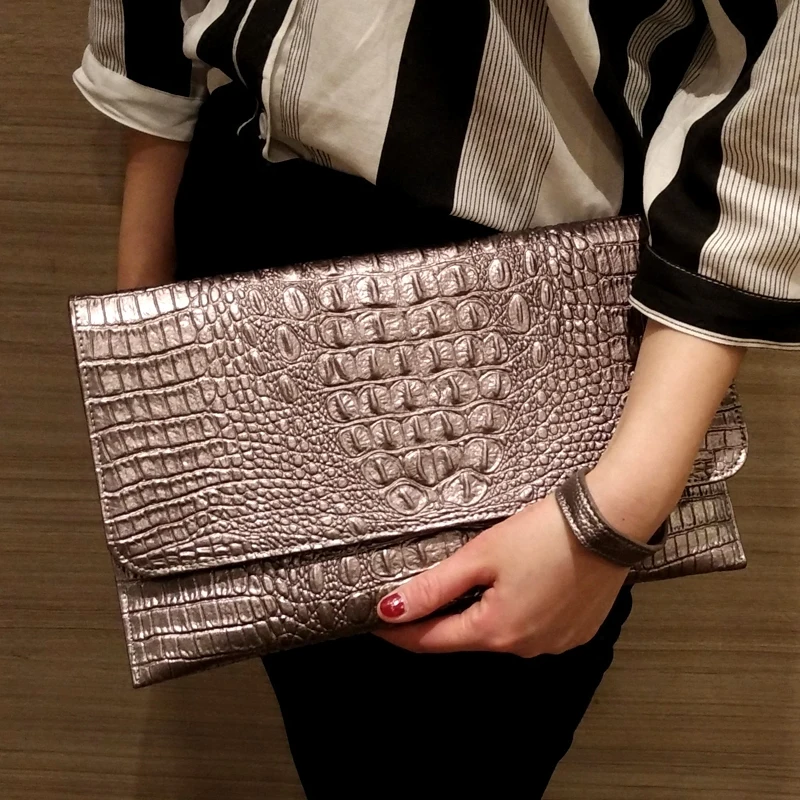 New Leather Ladies Clutch Bag