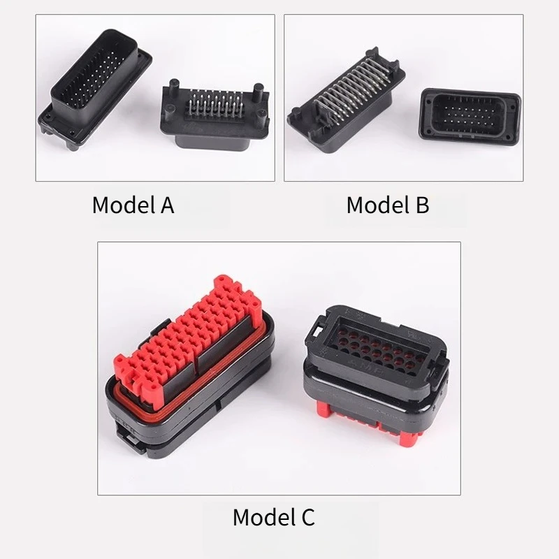 776164-1 AMPSEAL ECU Connector 8Pin 14Pin 23Pin Waterproof Automotive Plug Wire Harness Plastic Housing Socket