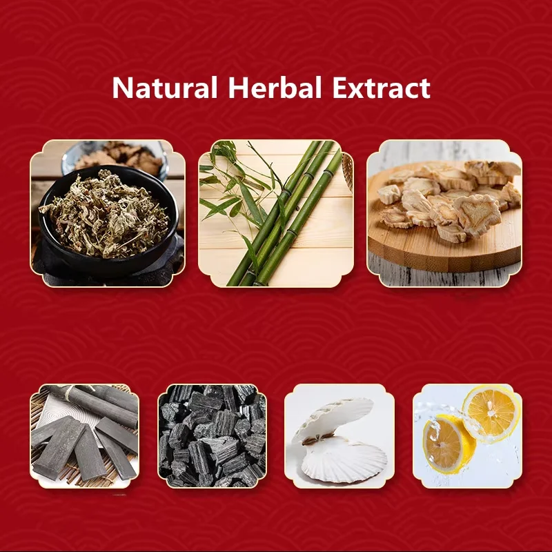 10pcs Tradition Chinese Medicine Detox Foot Patch Bamboo Vineger Wormwood Nourish & Improve Sleep Quality Slimming Foot Care Pad image 5