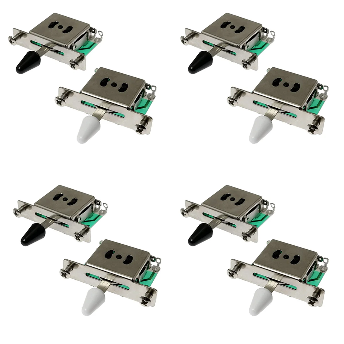 

A71P 8Pcs 5 Way Pickup Selector Toggle Switch for /SQ Series Electric Guitar Shift Switchs