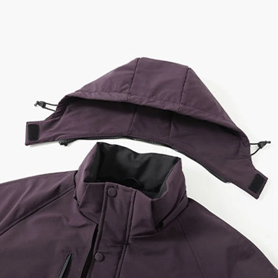 الشتاء سترات الرجال سترة واقية مقاومة للماء سترة موضة معطف البضائع غير رسمية الذكور سترات سميكة ملابس خارجية في الهواء الطلق حجم كبير 11XL #5