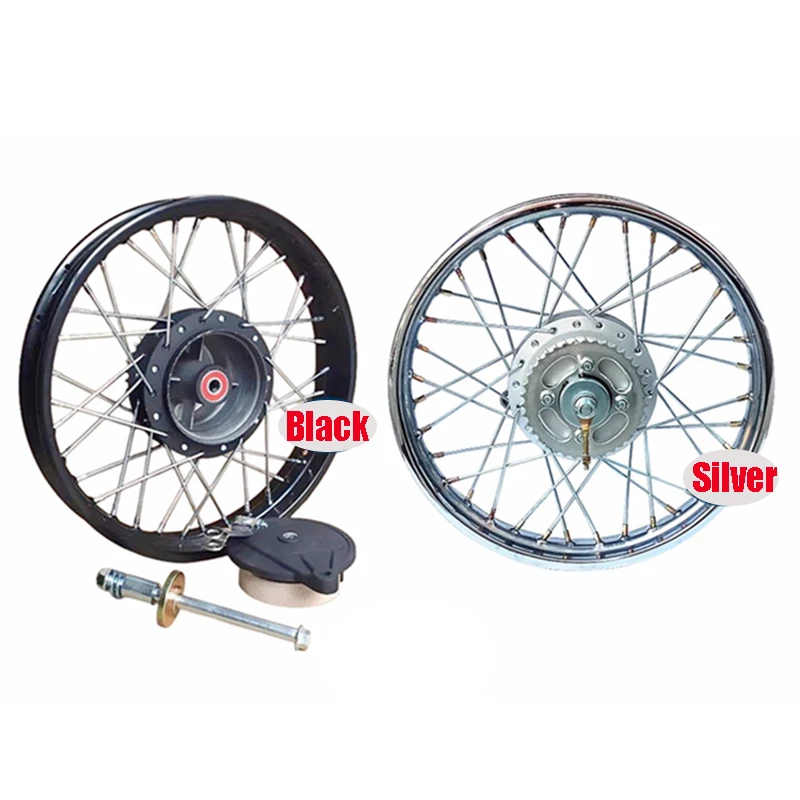 Customed Motorcycle Wheel Rim Set for Honda Suzuki Qjmotor Dayun Jialing Lifan Sym Loncin 125cc-250cc Modified motorbike Wheeler