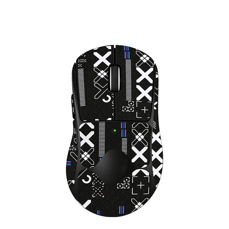 Anti-Slip Grip Tape for Logitech PRO X Superlight 2 DEX Mouse Full Cover Skin Sweat Resistant Sticker Residue-Free Adhesive Cros