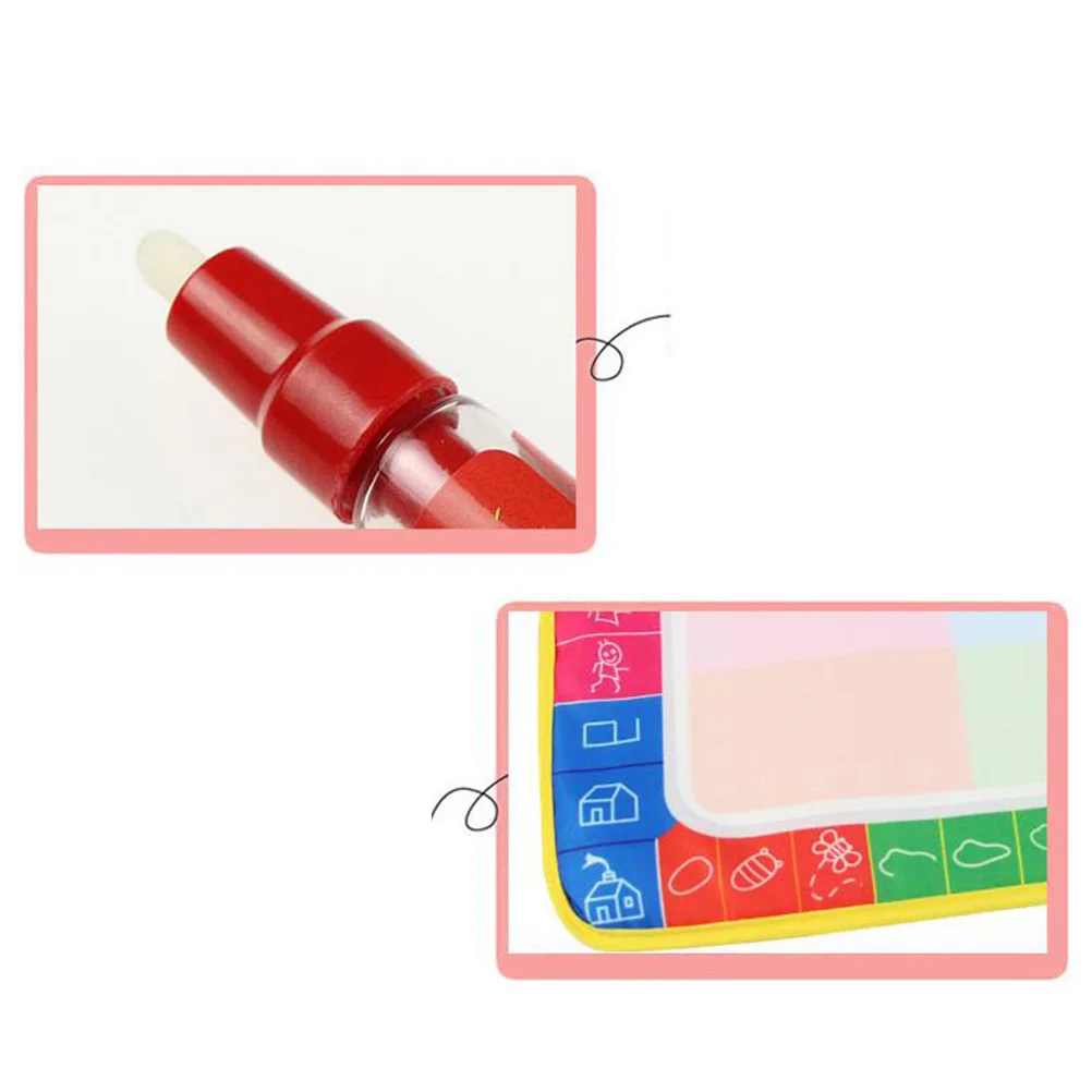 9pcs Water Brush Pen Painting Cloth Special Pen Environmental Protection Hand Writing Pen for Children Kids