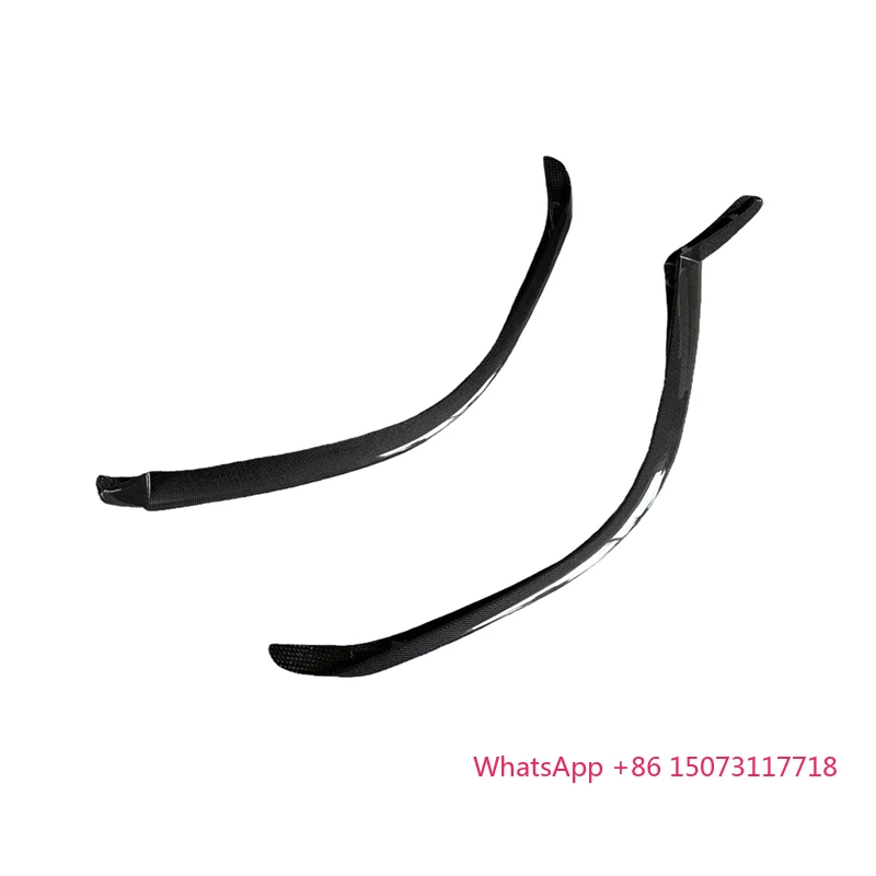 

For 296GTB High Quality Body Kit Upgraded OEM Style Carbon Fiber Front Lips and Corners Perfectly Fit Body Kit