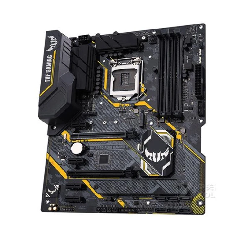 Imagem -06 - Placa-mãe Intel-z370 Tuf Z370-plus Gaming ii Lga1151 Lga 1151 Ddr4 64gb M.2 Nvme Usb 3.0 Sata3 Desktop Mainboard Original