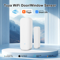 Smart Wifi Door Sensor Tuya Window Entry Sensor Security Burglar Door Sensor Alarm Smart Life Magnetic Door Sensor