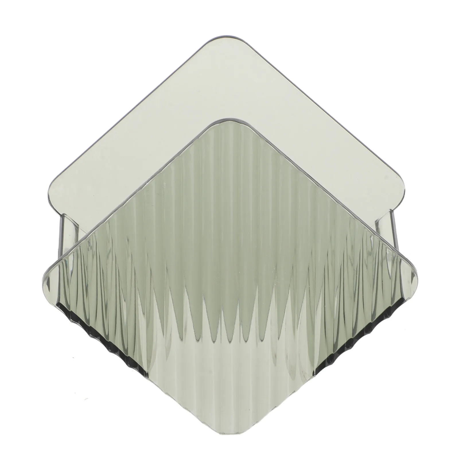 Plastic Kitchen Sink Dish Scrubber Rack Holder Wall Mount Sponge Drainage Design Elegant Multifunctional Storage