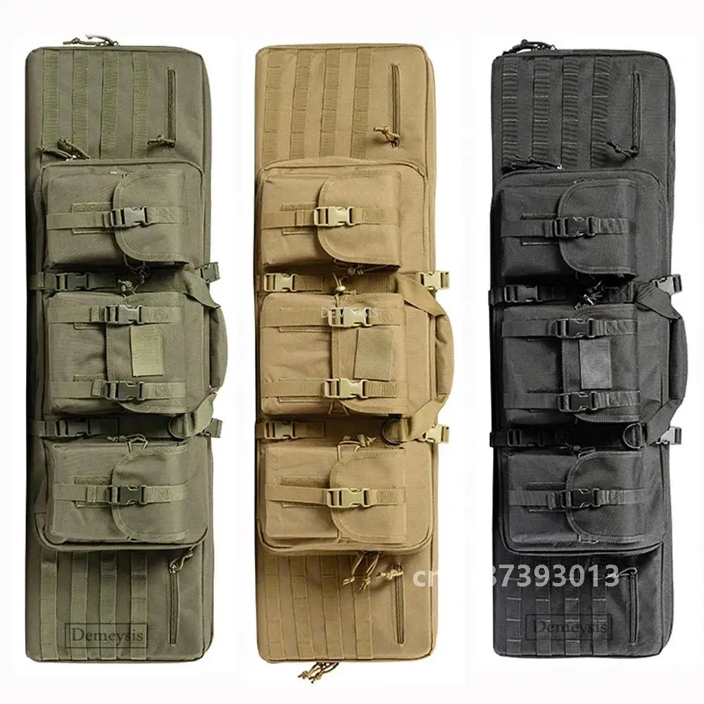 Tactical Gun Bag Nylon Rifle Backpack for Sniper Airsoft Paintball Shotgun Molle Pack Shooting Hunting Bags 95cm 116cm