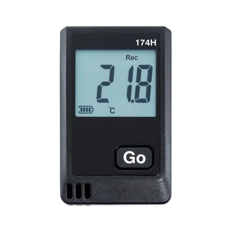 Mini Data Logger Temperature and Humidity Order-No. 0572 6560 Temperature and Humidity Data Logger Temperature
