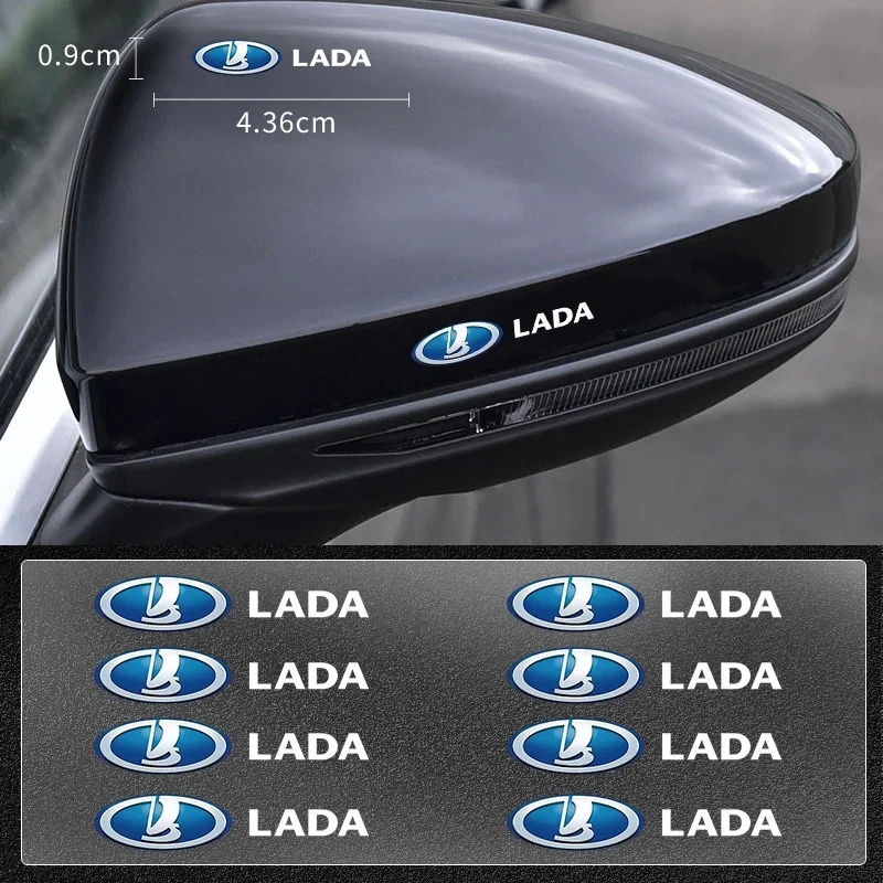 

Window lift stickers center control stickers can be applied randomly For Lada Samara Vaz 2110 2112 Largus Priora Xray Kalina