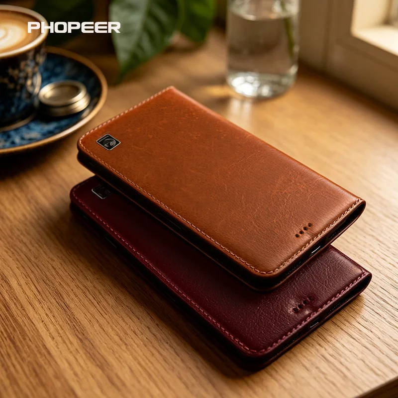 

Luxury Genuine Leather Case for Oneplus Ace 6 5 4 3 2 T Pro Racing Ultra V Water ripple Texture Flip magnetic phone case
