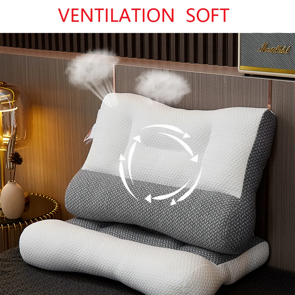 

2023 New Japanese Anti Traction Pillow Repair Cervical Vertebra Protection And Sleep Core Pillow Pillow Male Aid Female And Neck