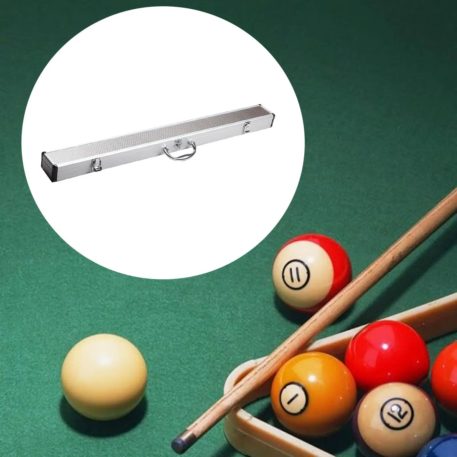 Billiard Pool Cue Carrying Case Container Carrier Lightweight Billiards Accessories Protector Hard Case Billiard Rod Storage Bag