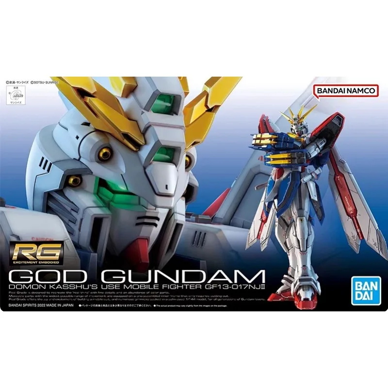 

В наличии Bandai натуральная RG God Gundam аниме фигурка в сборе модель игрушки подарки
