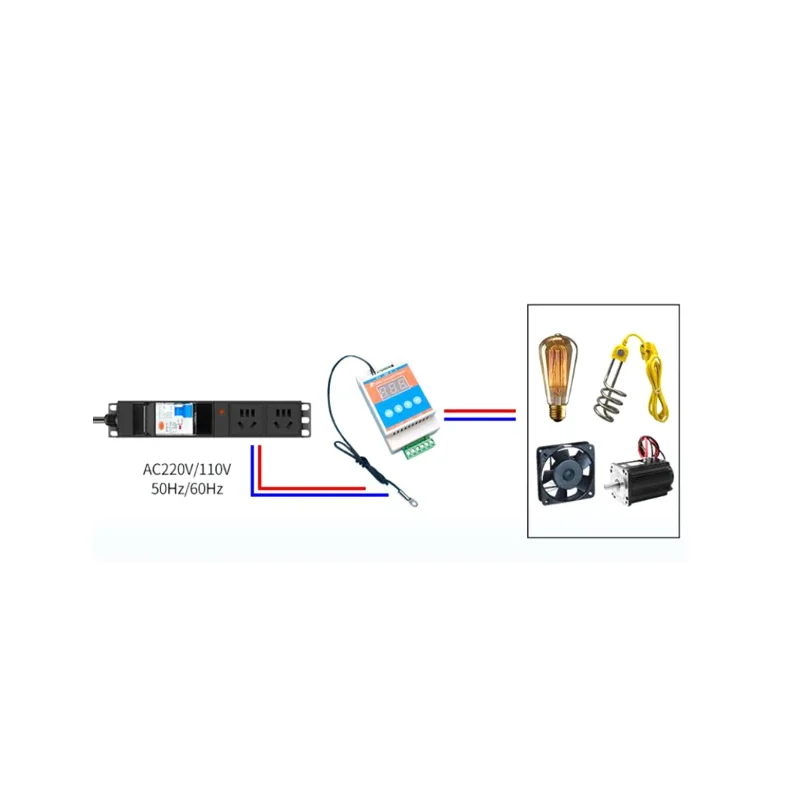 Imagem -04 - Regulador Digital Led de Controle de Temperatura ac 110v 220v Regulador Voltagem Regulador do Motor do Chassi Regulação de Velocidade Aquecimento