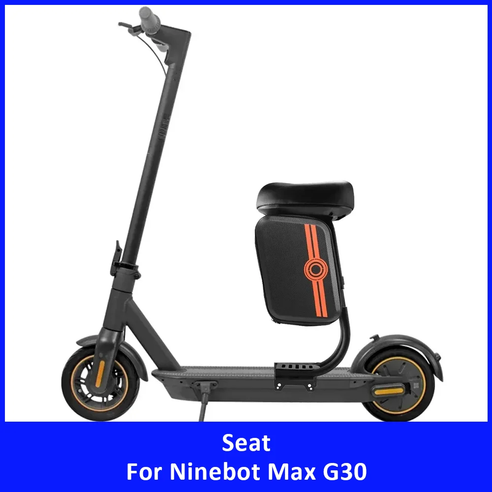 

Comfortable Soft Seat with Storage Bag for Ninebot Max G30 Electric Kickscooter Foldable Seat Chair Accessories