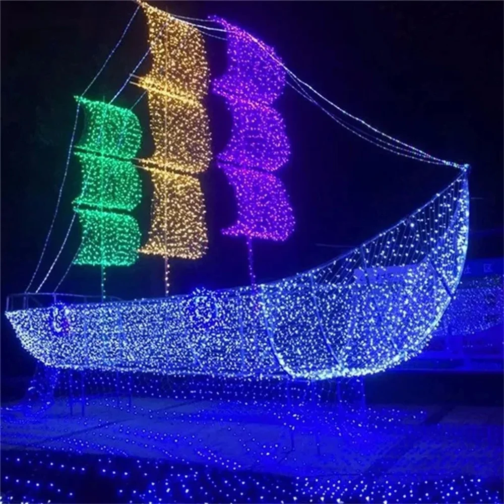 10M 100 LED Fairy String Lights Waterproof Outdoor Home Christmas Party Wedding Holiday Decoration Garland Light