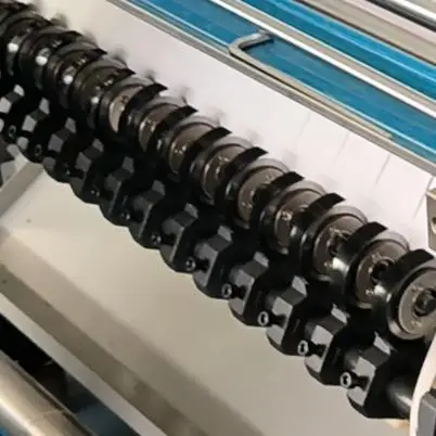 High Efficiency Automatic Tension Slitting Machine Accurate Counting Paper Processing Machinery