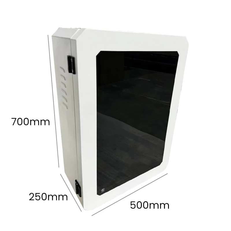 صندوق حماية شاحن التيار المتردد الكهربائي يُثبت على الحائط، كومة شحن السيارة الجديدة، غلاف حماية الشحن، لوحة طاقة شمسية ومروحة