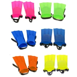 Diving Flippers Diving Fins Adjustable Swim Fins Training Long Flippers Scuba Diving Swimming Snorkeling With Adjustable Strap