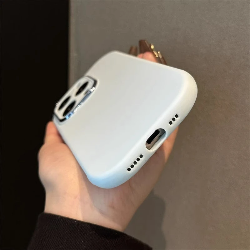 Soft Silicone Candy Phone Cases For iPhone 11 12 13 14 15 16 Pro Max Plus Shockproof Bumper Back Cases Cover - náhled 3