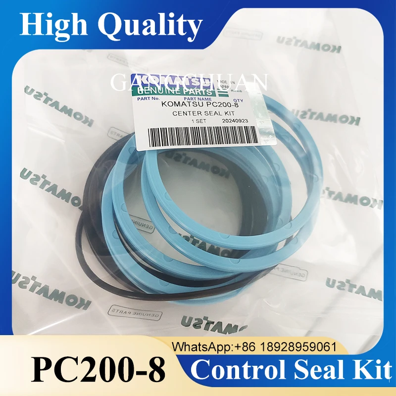 

PC200-8 Center Joint Seal Kit for komatsu PC200 excavator Swivel Joint Seal Kit Hydraulic Cylinder Seal