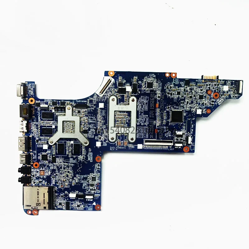 Used 630278-001 592816-001 615278-001 For HP DV6 DV6-3000 Laptop Motherboard DA0LX6MB6H1 HD5650 1GB Support I7 Only