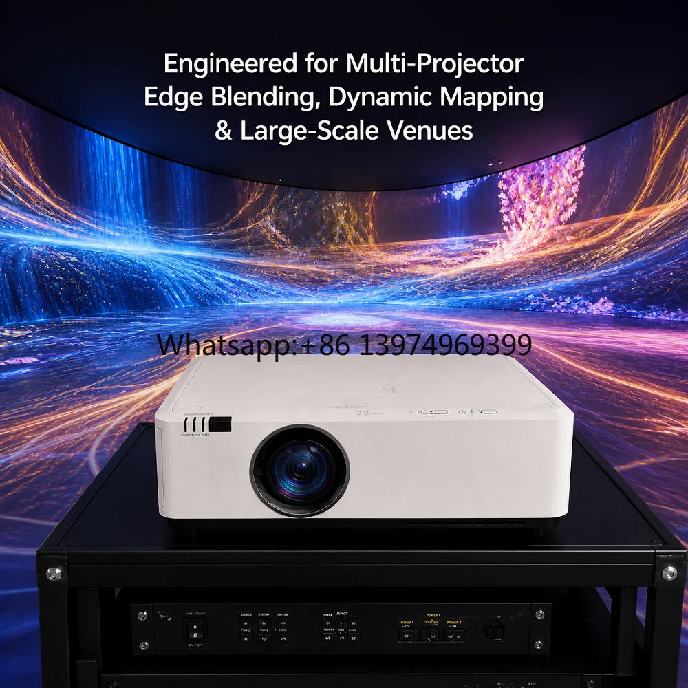 5,000,000:1 High Contrast 3D DLP Laser Projector 8500 Lumens for Immersive Experiences and Cinema Solutions